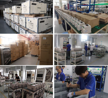 High Power Density Design VFD Variable Frequency Drive 150% Rated Torque At 0.5Hz Speed-sensor-less Vector Control